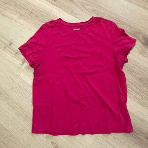 Old Navy hot pink bestee tee
